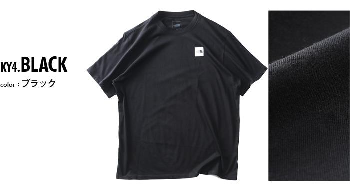 大きいサイズ メンズ THE NORTH FACE ノースフェイス プリント 半袖 Tシャツ S/S BOX LOGO TEE USA直輸入 nf0a8apw-ky4
