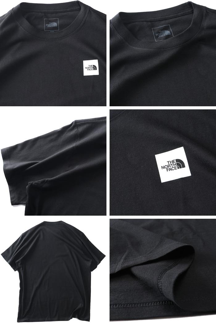大きいサイズ メンズ THE NORTH FACE ノースフェイス プリント 半袖 Tシャツ S/S BOX LOGO TEE USA直輸入 nf0a8apw-ky4