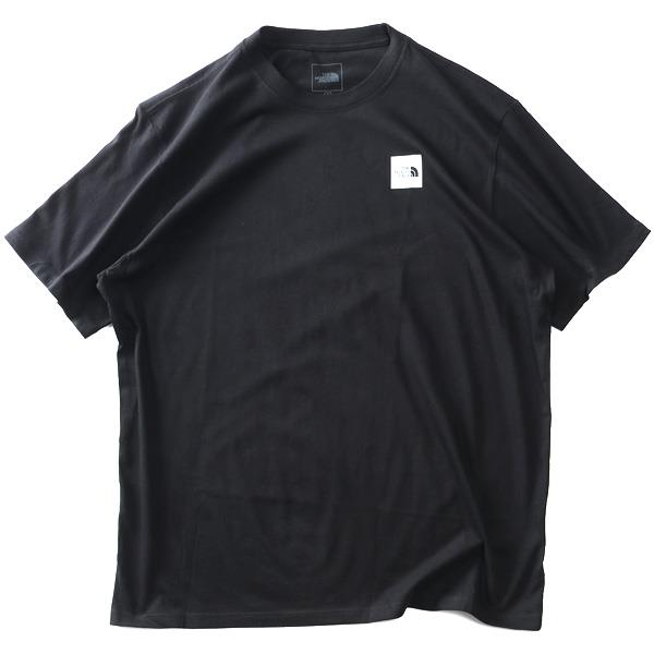 大きいサイズ メンズ THE NORTH FACE ノースフェイス プリント 半袖 Tシャツ S/S BOX LOGO TEE USA直輸入 nf0a8apw-ky4