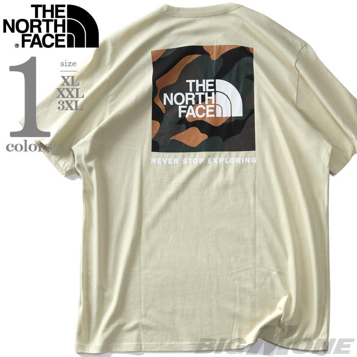 大きいサイズ メンズ THE NORTH FACE ノースフェイス プリント 半袖 Tシャツ S/S BOX NSE TEE USA直輸入 nf0a812h-8x2