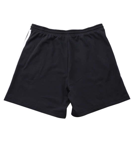 大きいサイズ メンズ adidas ESS 3ST スウェット ハーフパンツ ブラック 1244-5200-2 4XL 5XL