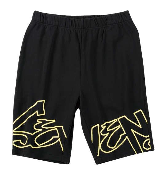 【max8】大きいサイズ メンズ SEVEN2 裏毛 スウェット ハーフパンツ ブラック 1264-5220-2 3L 4L 5L 6L 8L
