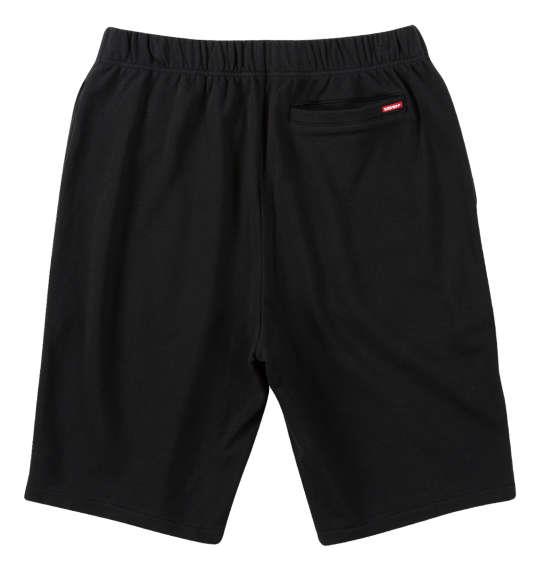 【max8】大きいサイズ メンズ SEVEN2 裏毛 スウェット ハーフパンツ ブラック 1264-5220-2 3L 4L 5L 6L 8L