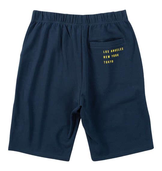 【max8】大きいサイズ メンズ SEVEN2 裏毛 スウェット ハーフパンツ ネイビー 1264-5221-1 3L 4L 5L 6L 8L