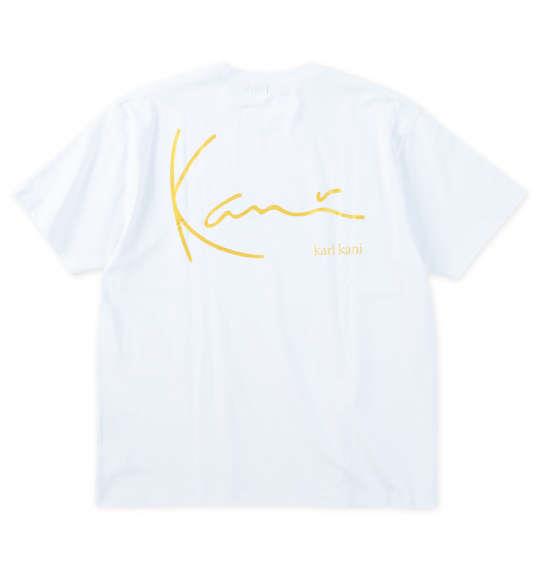 【max8】大きいサイズ メンズ KARL KANI 天竺 半袖 Tシャツ ホワイト 1278-5500-1 3L 4L 5L 6L 8L