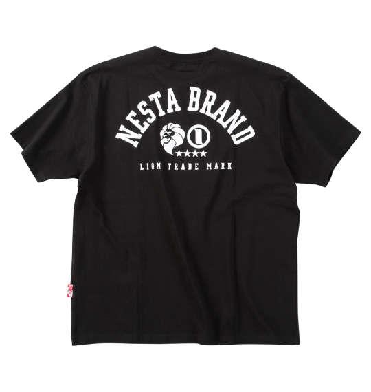 【max8】大きいサイズ メンズ NESTA BRAND 天竺 ポケット付 半袖 Tシャツ ブラック 1278-5551-2 3L 4L 5L 6L 8L