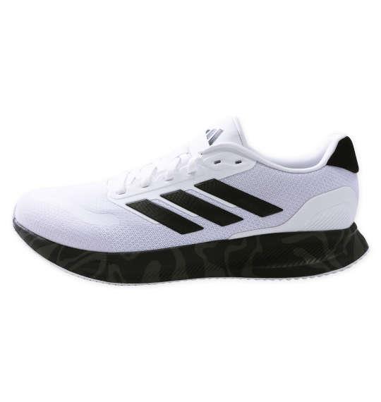 大きいサイズ メンズ adidas スニーカー RUNFALCON5 フットウェアホワイト 1240-5208-1 29 30 31