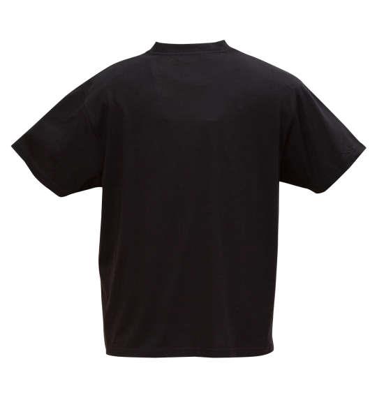 【max8】大きいサイズ メンズ COLLINS メッシュヒョウ柄 半袖 フルジップ パーカー + 半袖 Tシャツ チャコール×ブラック 1258-5231-2 3L 4L 5L 6L 8L