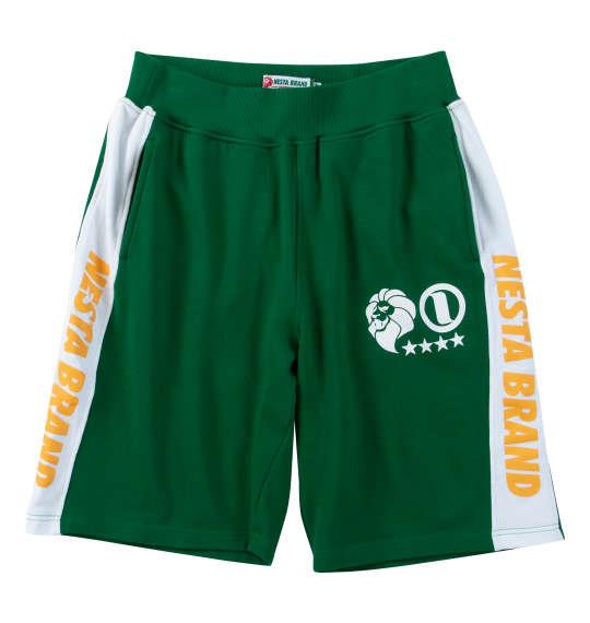 【max8】大きいサイズ メンズ NESTA BRAND スウェット ハーフパンツ グリーン 1274-5280-1 3L 4L 5L 6L 8L