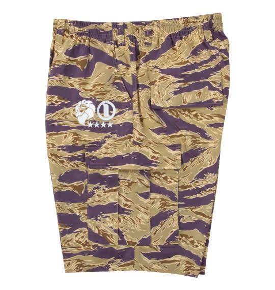 【max8】大きいサイズ メンズ NESTA BRAND タイガーカモ カーゴ ハーフパンツ サンドタイガーカモ 1274-5281-1 3L 4L 5L 6L 8L