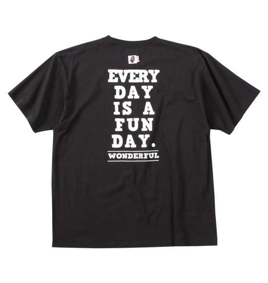 【max8】大きいサイズ メンズ FUN for modemdesign DOG 半袖 Tシャツ ブラック 1278-5254-2 3L 4L 5L 6L 8L
