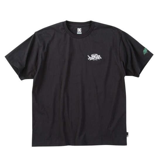 大きいサイズ メンズ DCSHOES 25GRAFFITTI 半袖 Tシャツ ブラック 1278-5272-2 3L 4L 5L 6L
