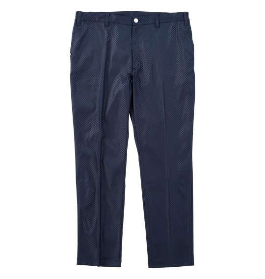 大きいサイズ メンズ FILA GOLF エンボス ストレッチ ツイル ストレート パンツ ネイビー 1274-5250-2 100 105 110 115 120 130