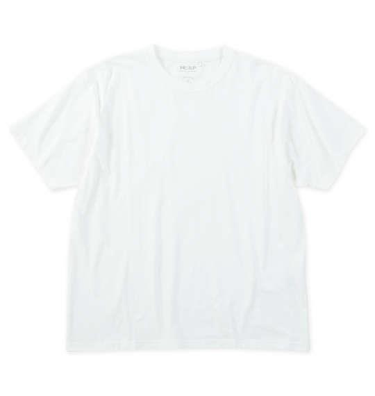 【max8】大きいサイズ メンズ Mc.S.P オーガニックコットン クルーネック 半袖 Tシャツ オフホワイト 1278-5290-1 3L 4L 5L 6L 7L 8L