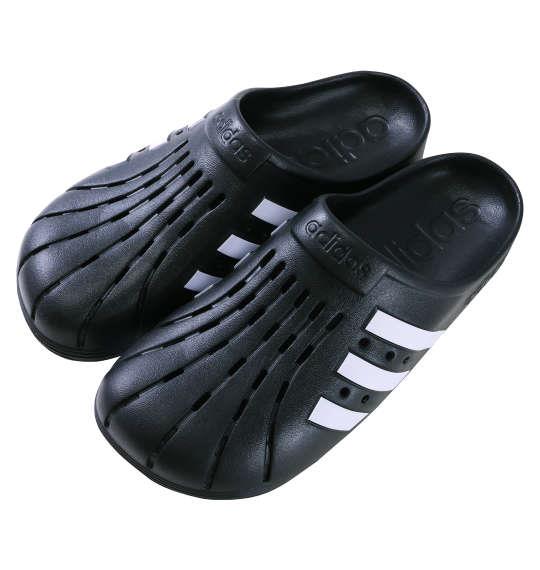 大きいサイズ メンズ adidas サンダル ADILETTE CLOG U コアブラック 1240-5213-1 29.5 30.5