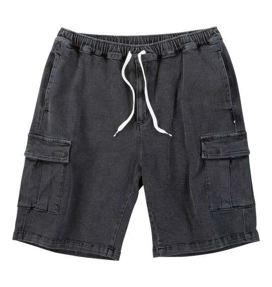 大きいサイズ メンズ DCSHOES 25WIDE CARGO デニム ハーフパンツ ブラック デニム 1274-5235-2 3L 4L 5L 6L