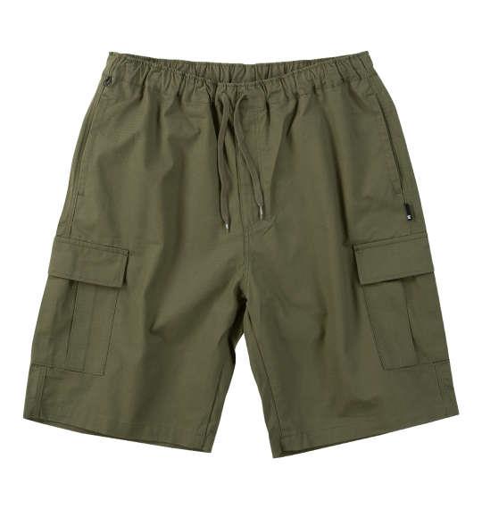 大きいサイズ メンズ DCSHOES 25WIDE CARGO ハーフパンツ カーキリップストップ 1274-5236-1 3L 4L 5L 6L