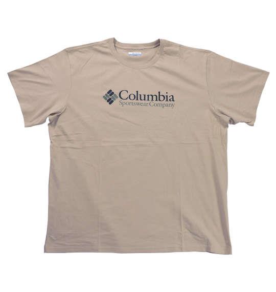 大きいサイズ メンズ Columbia CSCベーシックロゴ 半袖 Tシャツ エインシェントフォッシル 1278-5250-1 1X 2X 3X 4X 5X 6X