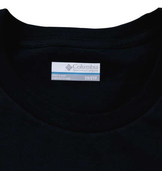 大きいサイズ メンズ Columbia CSCベーシックロゴ 半袖 Tシャツ ブラック 1278-5250-2 1X 2X 3X 4X 5X 6X