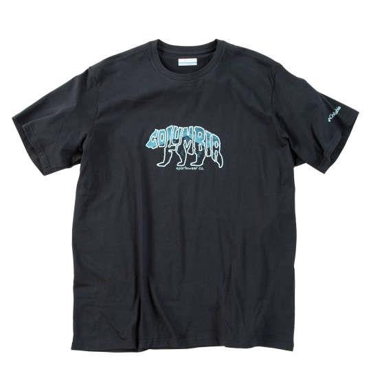 大きいサイズ メンズ Columbia ロッカウェイリバーアウトドア 半袖 Tシャツ ブラックベアリーストロール 1278-5251-1 1X 2X 3X 4X 5X 6X