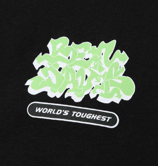 大きいサイズ メンズ BEN DAVIS オーバーラップデザイン 半袖 Tシャツ ブラック 1278-5592-2 3L 4L 5L 6L