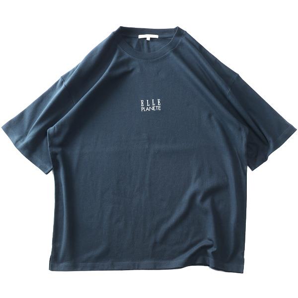 【go2025】大きいサイズ メンズ ELLE PLANETE エルプラネット 転写プリント 半袖 Tシャツ 春夏新作 5583-700z