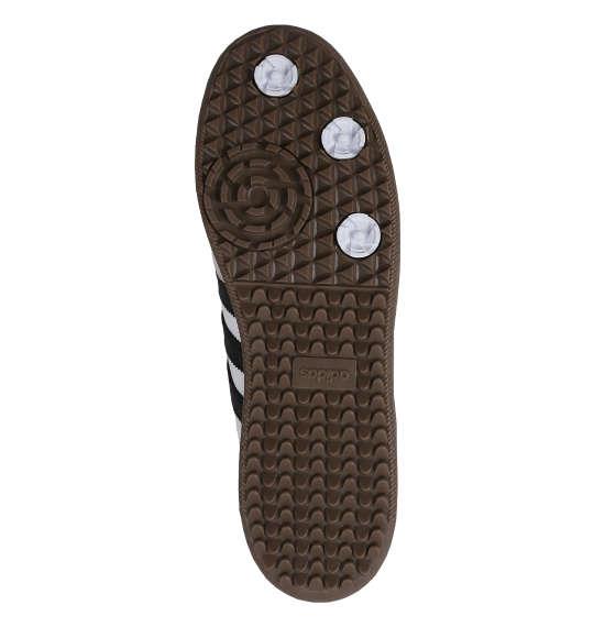 大きいサイズ メンズ adidas golf ゴルフ シューズ サンバ ゴルフ ホワイト 1240-5231-1 30 30.5 31.5
