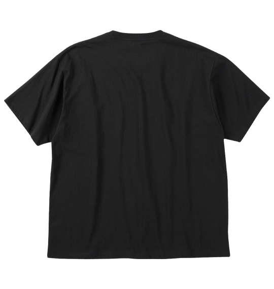 大きいサイズ メンズ b-one-soul DUCK DUDE エンボス 半袖 Tシャツ ブラック 1258-5262-2 3L 4L 5L 6L