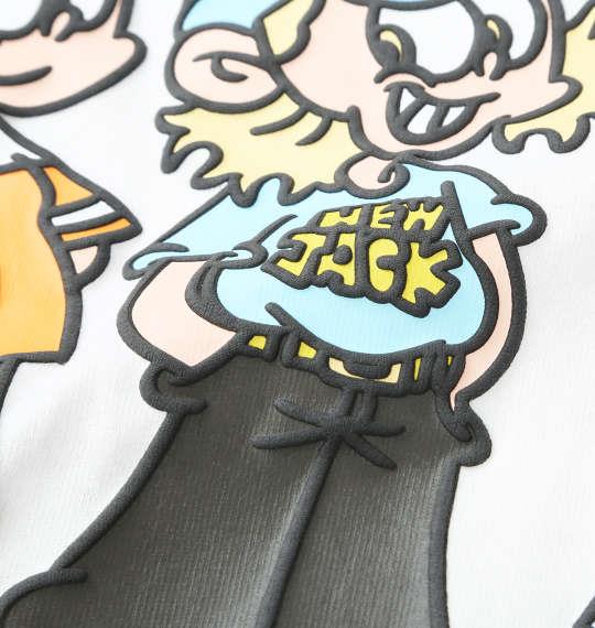 大きいサイズ メンズ ATC×NEW JACK イラスト 半袖 Tシャツ ホワイト 1278-5235-1 3L 4L 5L 6L