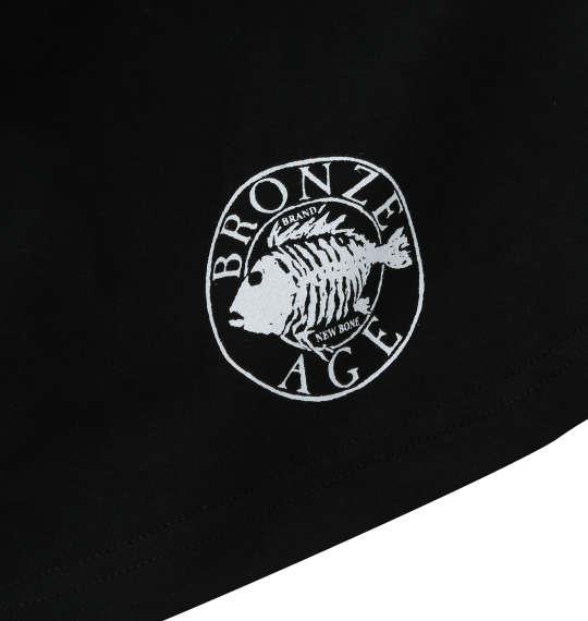 【max8】大きいサイズ メンズ BRONZE AGE プリント 半袖 Tシャツ ブラック 1278-5513-2 3L 4L 5L 6L 7L 8L