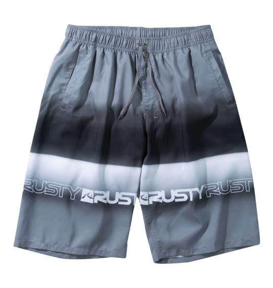 大きいサイズ メンズ RUSTY マイクロツイル サーフ パンツ ブラック 1274-5266-2 3L 4L 5L 6L