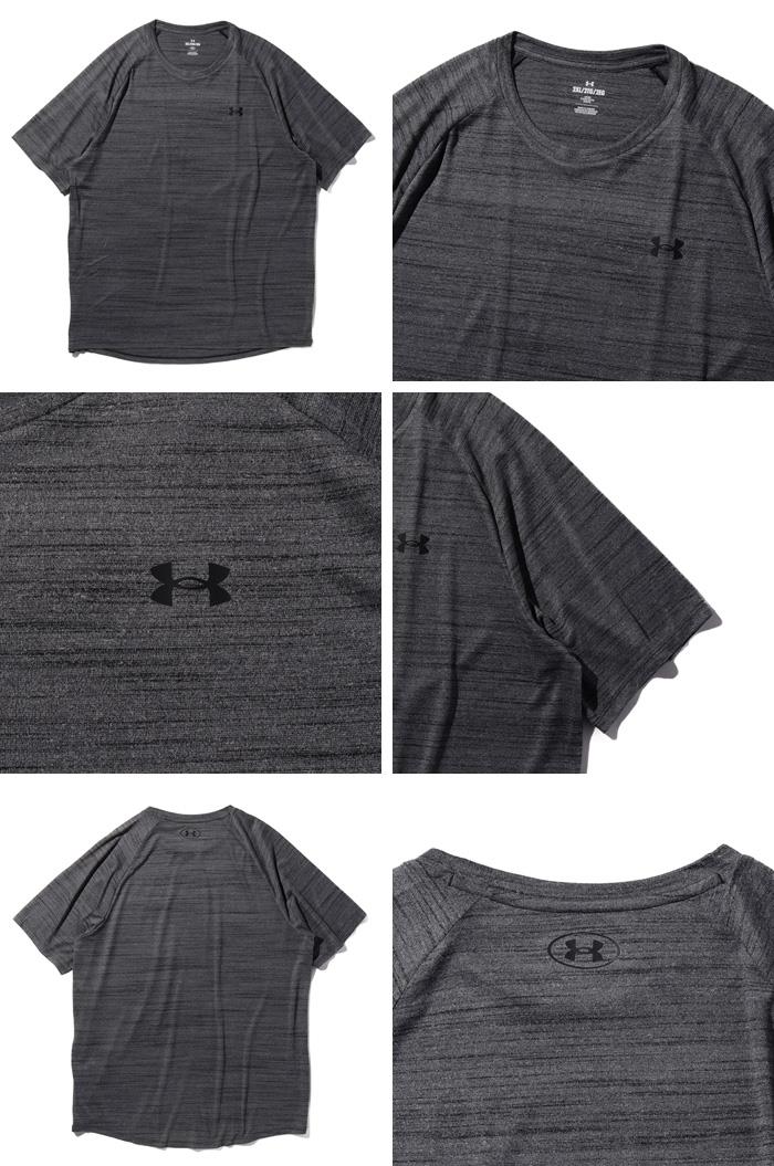 大きいサイズ メンズ UNDER ARMOUR アンダーアーマー ラングラン 半袖 Tシャツ TIGER TECH 2.0 USA直輸入 1377843-001