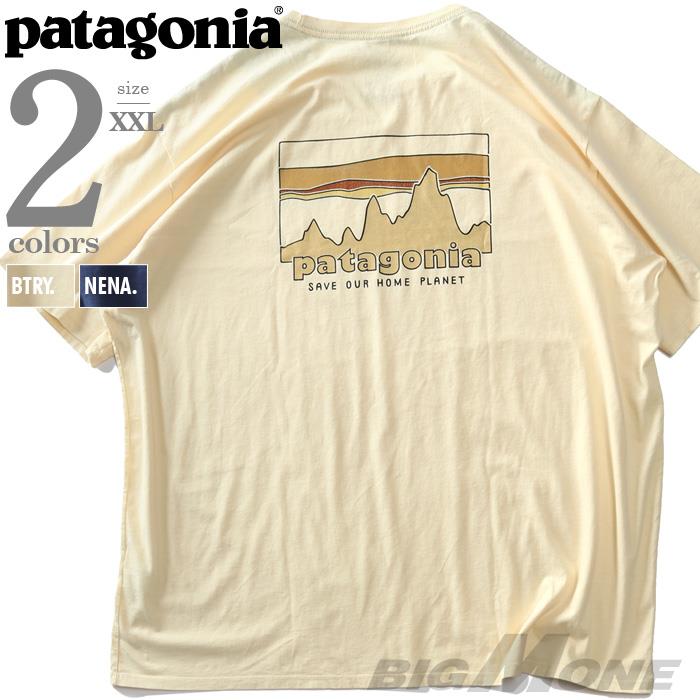 大きいサイズ メンズ PATAGONIA パタゴニア 73スカイライン オーガニック 半袖 Tシャツ USA直輸入 37534