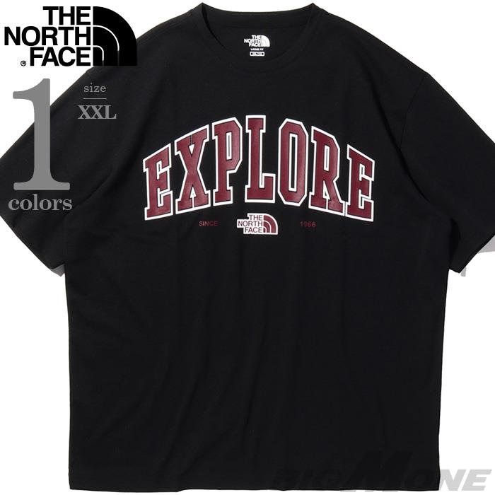 大きいサイズ メンズ THE NORTH FACE ノースフェイス プリント 半袖 Tシャツ USA直輸入 nt7uq50k