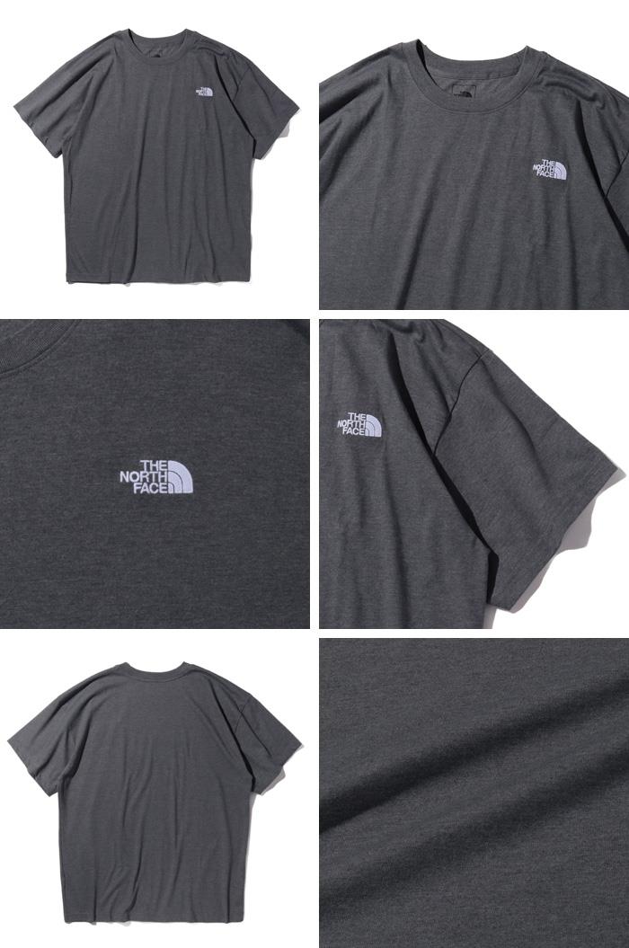 大きいサイズ メンズ THE NORTH FACE ノースフェイス ロゴ刺繍 半袖 Tシャツ USA直輸入 nf0a84gd-gaz