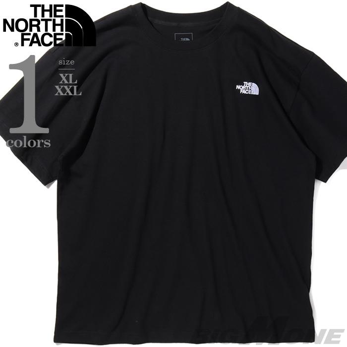 大きいサイズ メンズ THE NORTH FACE ノースフェイス ロゴ刺繍 半袖 Tシャツ USA直輸入 nf0a84gd-ky4