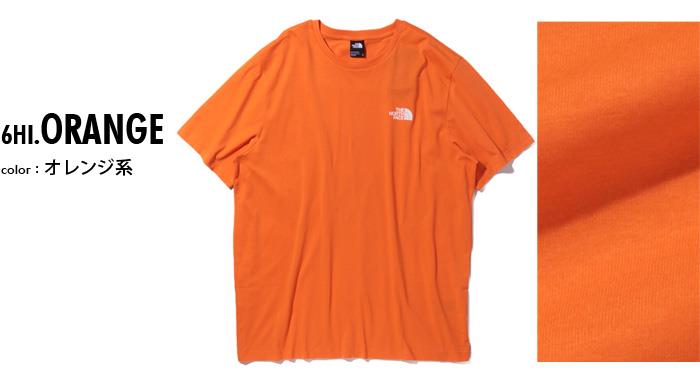 【ns623】大きいサイズ メンズ THE NORTH FACE ノースフェイス プリント 半袖 Tシャツ USA直輸入 nf0a87ng-6hi