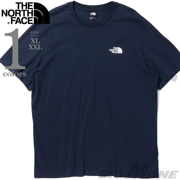 大きいサイズ メンズ THE NORTH FACE ノースフェイス プリント 半袖 Tシャツ USA直輸入 nf0a87ng-8k2