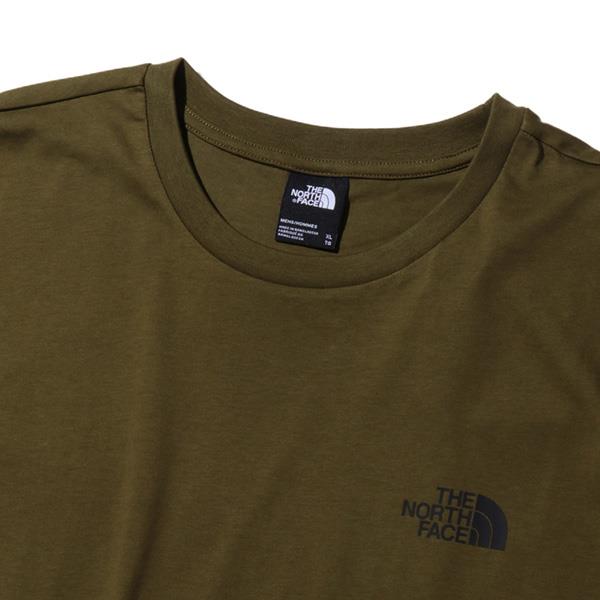 大きいサイズ メンズ THE NORTH FACE ノースフェイス プリント 半袖 Tシャツ USA直輸入 nf0a87ng-pib