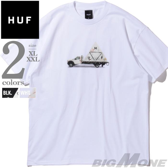 【ns623】大きいサイズ メンズ HUF ハフ プリント 半袖 Tシャツ USA直輸入 ts02409