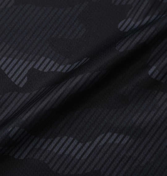 【max8】大きいサイズ メンズ OUTDOOR PRODUCTS DRYメッシュカモフラ柄 半袖 Tシャツ ブラック 1258-5205-2 3L 4L 5L 6L 7L 8L