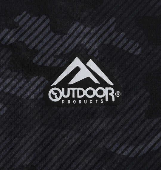 【max8】大きいサイズ メンズ OUTDOOR PRODUCTS DRYメッシュカモフラ柄 半袖 Tシャツ ブラック 1258-5205-2 3L 4L 5L 6L 7L 8L