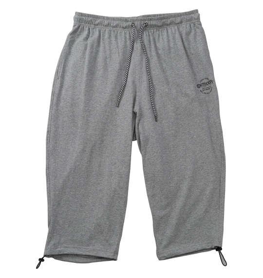 【max8】大きいサイズ メンズ OUTDOOR PRODUCTS 天竺 クロップド パンツ グレー 1254-5251-1 3L 4L 5L 6L 7L 8L