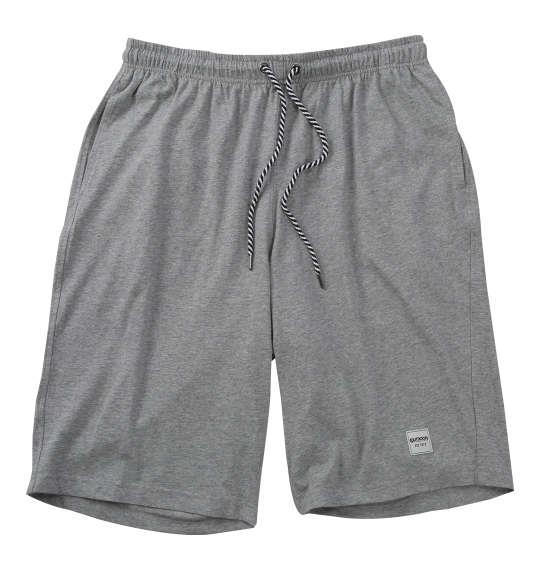 【max8】大きいサイズ メンズ OUTDOOR PRODUCTS 天竺 ハーフパンツ グレー 1254-5252-1 3L 4L 5L 6L 7L 8L