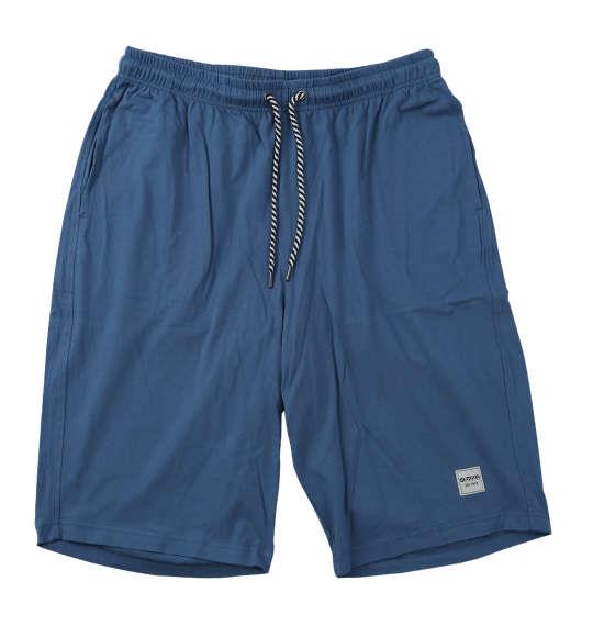 【max8】大きいサイズ メンズ OUTDOOR PRODUCTS 天竺 ハーフパンツ ブルーグレー 1254-5252-3 3L 4L 5L 6L 7L 8L