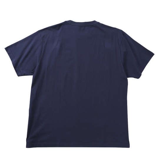 【max8】大きいサイズ メンズ OUTDOOR PRODUCTS 天竺 半袖 Tシャツ ネイビー 1258-5201-2 3L 4L 5L 6L 7L 8L