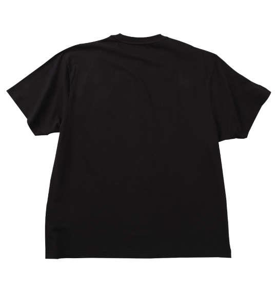 【max8】大きいサイズ メンズ OUTDOOR PRODUCTS 天竺 半袖 Tシャツ ブラック 1258-5202-2 3L 4L 5L 6L 7L 8L