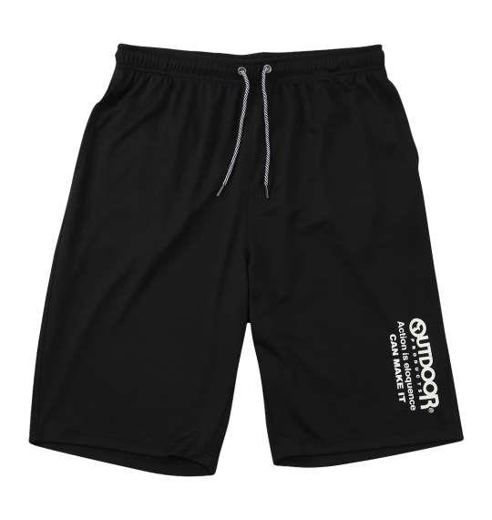 大きいサイズ メンズ OUTDOOR PRODUCTS DRY メッシュ ハーフパンツ ブラック 1254-5254-2 3L 4L 5L 6L 7L 8L