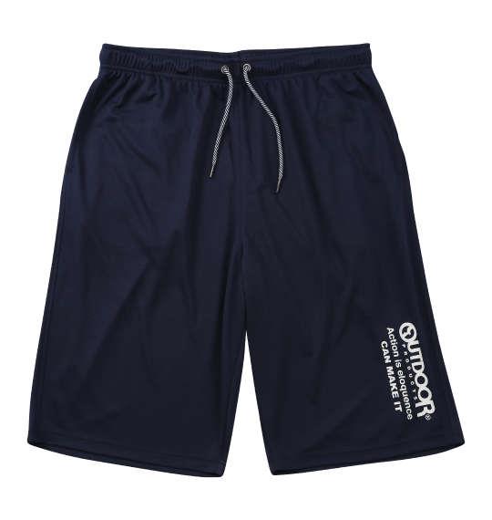 大きいサイズ メンズ OUTDOOR PRODUCTS DRY メッシュ ハーフパンツ ネイビー 1254-5254-3 3L 4L 5L 6L 7L 8L
