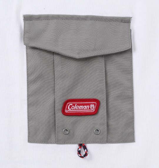大きいサイズ メンズ Coleman USAコットン 半袖 Tシャツ ホワイト 1278-5515-1 3L 4L 5L 6L 8L